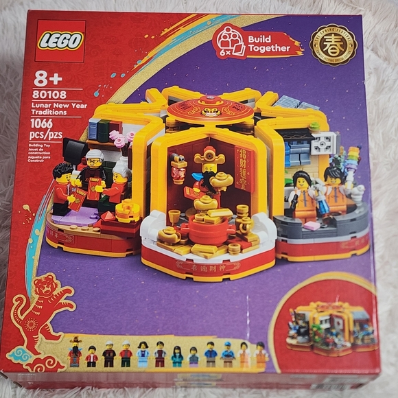 LEGO Lunar New Year Traditions 80108 Building Kit-1066 Pieces/ New in box - Picture 7 of 8